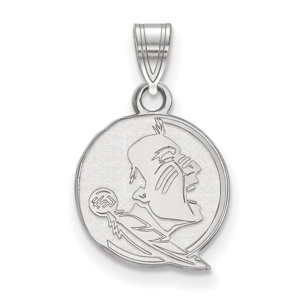 Sterling Silver Florida State Small Mascot Pendant